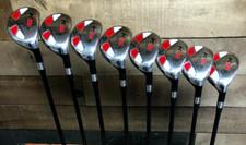 DEMO RH Senior Men's Majek K5 Golf Hybrid #3-PW Senior Flex Graphite 180-KGF8
