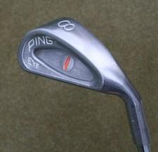 Ping Eye 8 iron Original ZZ Lite Steel Shaft Orange Lie