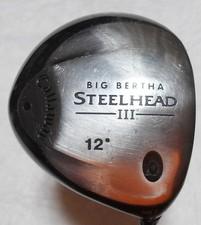 CALLAWAY BIG BERTHA STEELHEAD III DRIVER 12* - CALLAWAY SYSTEM III GRAPHITE - L