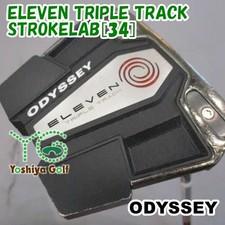 Odyssey ELEVEN Triple Track Strokelab Putter Used From Japan