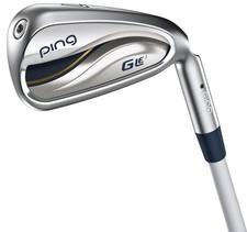 Left Women Ping G Le3 8 Iron Ladies Brown Dot 3 Deg Flat Alta Quick 35 Mint