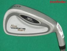 King Cobra SS-i Single 6 Iron Steel Microtaper Stiff Shaft Mens Right Handed