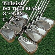 Titleist DCI TOUR BLADE Iron Set 9pcs 3-PW-SW PRECISION RIFLE Flex FCM5.5