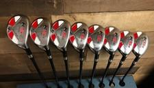 USED RH Senior Men's Majek K5s Hybrid Golf Iron Set 4-SW Senior Flex 11-9K76