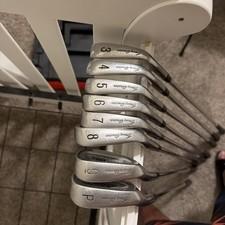 Tommy Armour 845 Silver Scots Iron Set 3-PW LH Stiff 8 Pcs