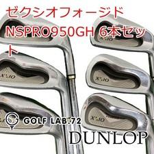 Used Iron Set Dunlop Zexio Forged Nspro 950Gh 6Pcs S0 0996