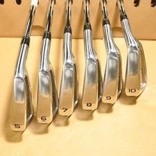 Honma TOUR WORLD Iron Set 5-10 6pc Flex Stiff AMT TOUR WHITE S200 Steel