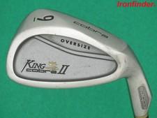 Cobra King Cobra II Oversize 9 Iron Steel Regular Shaft Mens Right Handed