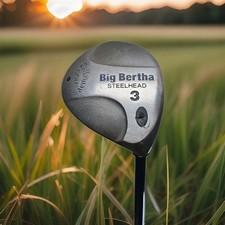 RH Callaway Big Bertha Steelhead 3 Wood Graphite Stiff 43" Golf Club UPC4234