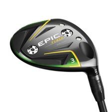 LEFT HANDED CALLAWAY EPIC FLASH SZ FAIRWAY 3 WOOD GRAPHITE STIFF STANDARD