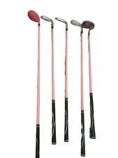 Golf Girl Pink kids junior's Tour golf clubs Driver, #5,9,7 irons, Putter RH