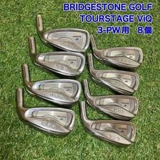Bridgestone TOURSTAGE ViQ iron heads Only #3-pw 8 pcs Used Japan