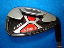SAND WEDGE: CGS 24 *FLAME* right handed steel shaft Good Condition~golf club