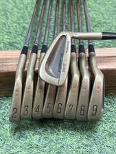 RH Cobra TRD II Iron set Aluminum Bronze 2-PW Firm -OG Grips! Collectors UPC4831