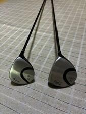 PRGR egg PX-03D Fairway Wood Set 3W 15° 5W 18° M-40with Cover  RH Golf Used