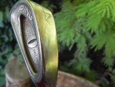Ping EYE,  BLACK CAT EYE,   #4 Iron  Steel STIFF Shaft, ALL STANDARD *** NICE***