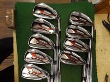 TaylorMade AeroBurner Iron Set 9pcs 4-PW-AW-SW KBS C-TAPER 90 Flex S