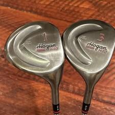 Ben Hogan H40 Driver 9° and 3 Wood 16° RH Stiff Steel Shaft Apex 4 DB 43.5”