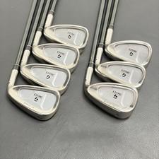 USED TaylorMade 360 Iron Set 6-P A S 7pcs Carbon FT6+ Flex R Steel Golf Clubs RH