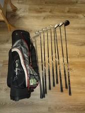 (8) WALTER HAGEN T3 Clubs - 3W , 6i & 4i - Hybrid IRONS 7- SW + Putter & T3 Bag