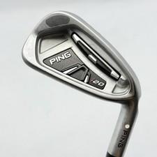 Ping I20 Single 6 Iron White Dot CFS Stiff Steel Right Hand 37.5”