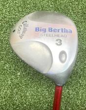 Callaway Big Bertha Steelhead 3 Wood RH / Stiff Graphite 43" / Nice Grip /dj7334