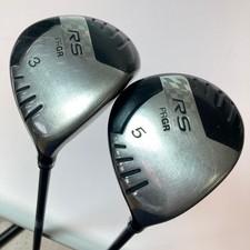 PRGR RS Fairway Wood Set 3W 15° 5W 18° M-40 SR Flex 42.5/41.75in RH Used