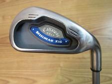 CALLAWAY X-16 STEELHEAD #4 LADIES IRON. JV45iG SERIES GRAPHITE SHAFT WINN DriTac