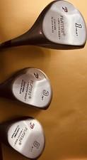 PLAYERS MASTER GOLD RH R-FLEX  FAIRWAY 1,3,5 WOOD GRAPHITE SHAFT  W/HEAD COVERS