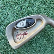 PING i3+ BLADE 4 Iron Steel Shaft Golf Club True Temper 38" -.5" Regular Black