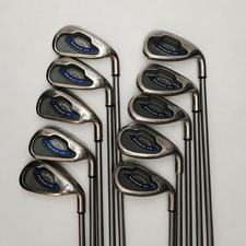 Callaway STEELHEAD X-16 Iron Set 10pcs 4-PW,LW,AW,SW Graphite Shaft R Flex RH