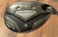 Callaway 2019 Big Bertha 6 Hybrid 27* With Recoil F3 Reg. Graphite Shaft No HC