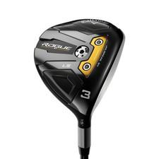 LEFT HANDED CALLAWAY ROGUE ST LS FAIRWAY 3 WOOD GRAPHITE STIFF STANDARD