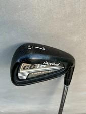 CLEVELAND CG16 7 Iron Black Pearl Golf Club Stiff Flex Traction 85 Laser Milled