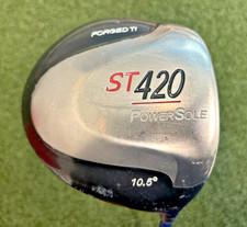 ST 420 Power Sole Forged Ti Driver 10.5*/RH/Stiff Graph~ 46.5"/NEW GRIP/zb9320