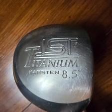 PIng TiSi Titanium Driver Karsten 8.5° Mens RH 350 Series Shaft Stiff Flex *READ