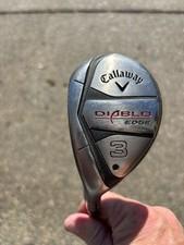 LEFT HAND Callaway Diablo Edge #3 Hybrid 21 degree with Graphite 70g Regular LH