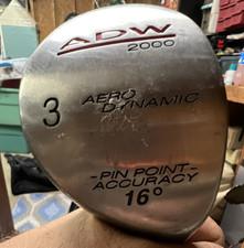 Acclaim ADW 2000 3-Wood Fairway 16° Regular Graphite Silver LH Used