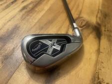Callaway X-18 Single 6 Iron Men's LEFT Handed Stiff Flex CW85 Graphite Shaft GUC