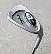 Ping i3+ Plus Green Dot 9 Iron Single Club Flex Unknown Steel Shaft RH