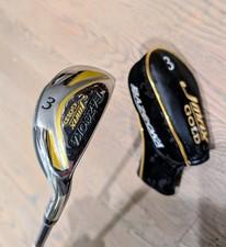 Tour Edge Bazooka Jmax Gold 3-Hybrid Graphite Reg Golf Club w Headcover MINT