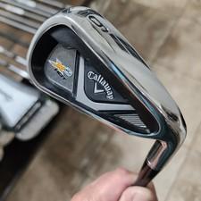 Callaway X2 Hot  6 Iron, RH.   Stiff Flex.  Standard Length.  Good Grip. 