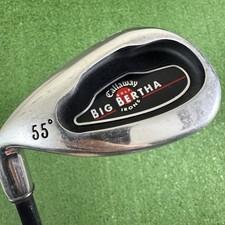 Callaway Big Bertha 2004 Sand Wedge S 55 RCH 75i Light Senior Left Handed -1/2”