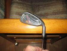 slightly used Ping karsten  7 Iron Dyn Gold Steel stiff Yellow dot Demo RH