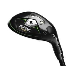 LEFT HANDED CALLAWAY 2019 EPIC FLASH 4 HYBRID GRAPHITE STIFF STANDARD