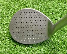 Unbranded Punch Dot Lob Wedge/ Right Handed / Steel  ~34.5" / NEW GRIP / xx6935