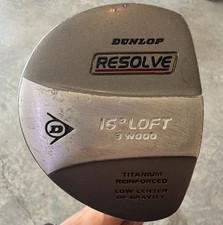 Dunlop Resolve 3-Wood Fairway Wood 16° Right-Hand Regular Flex Steel Shaft