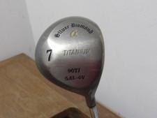 Alpha Silver Diamond Titanium 7 Wood Regular Flex Steel Very Nice!
