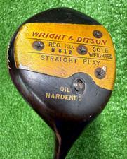 Wright & Ditson Reg No M612 Straight Play Oil Hardened Personal Wood /  sa9018