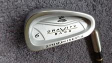 King Cobra GRAVITY BACK Optimum Inertia # 6 Iron / Graphite Shaft - 37.5" - NICE